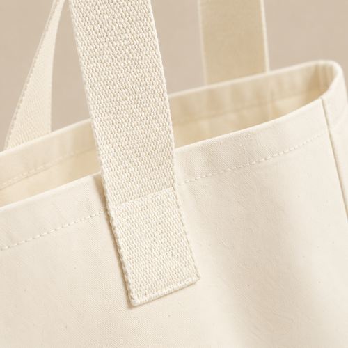 Everyday Luxe Canvas Tote Bag