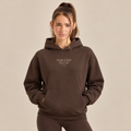 Brown Hustle & Heal Run Club Hoodie