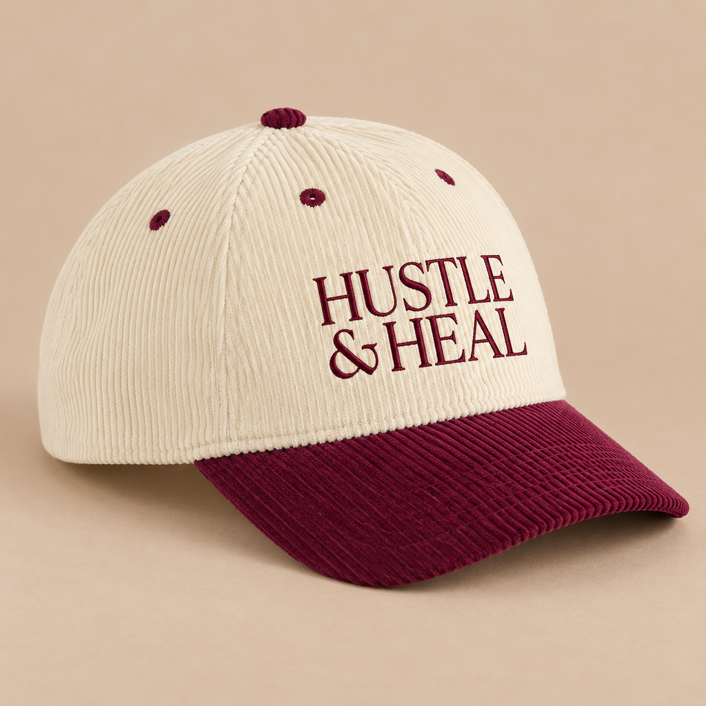 Contrast Peak Corduroy Cap